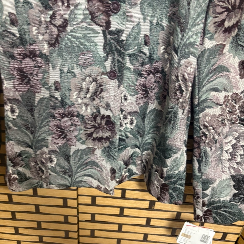 Sag Harbor Floral Jacket Size 12 - Picture 4 of 7